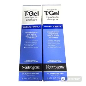 Neutrogena T/Gel Therapeutic Shampoo Original Formula 8.5fl oz (Set of 2)
